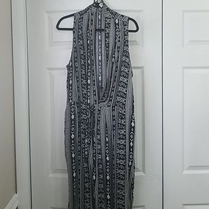 Black and White Jumpsuit